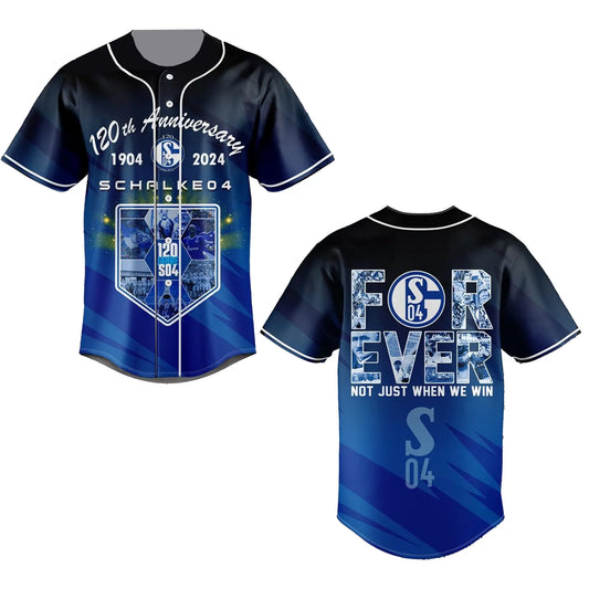 120th anniversary Schalke04 Forever Not Just When Me Win Jersey - Clothingus Diamond