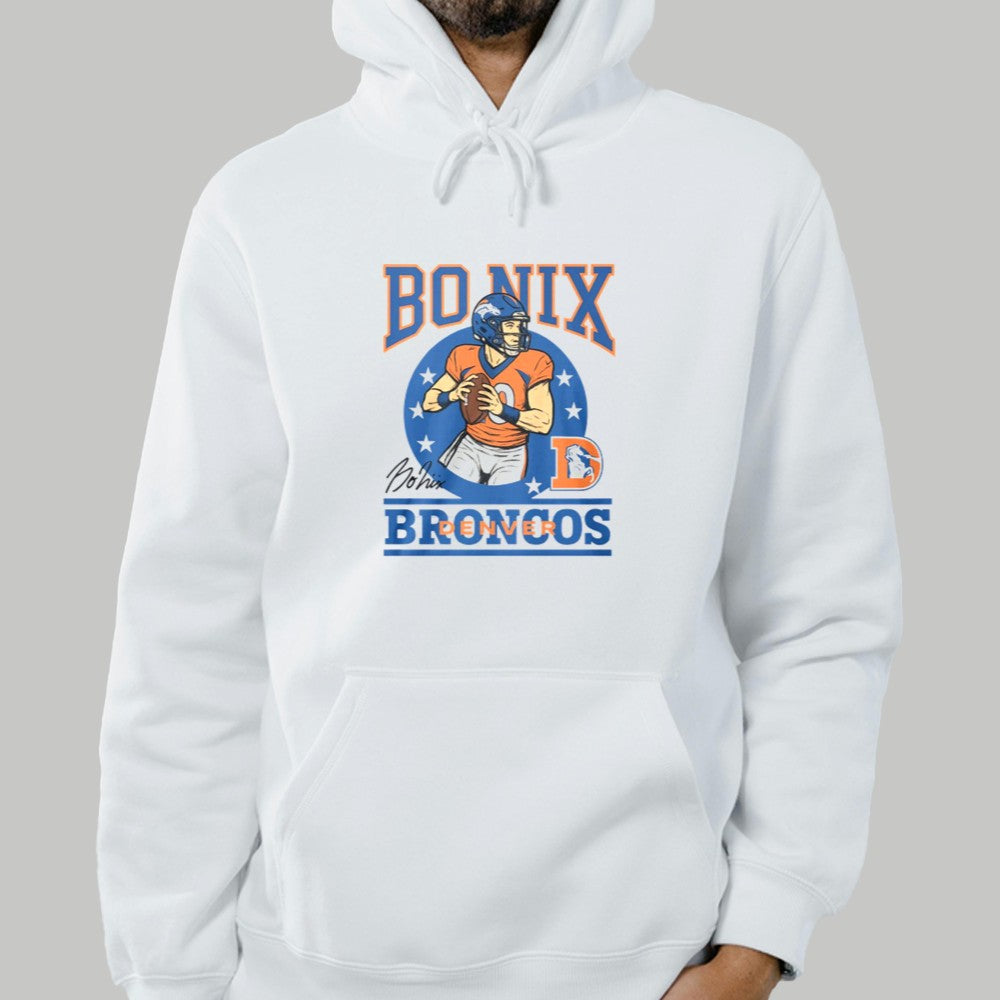 2025 Bo Nix Broncos Denver Shirt