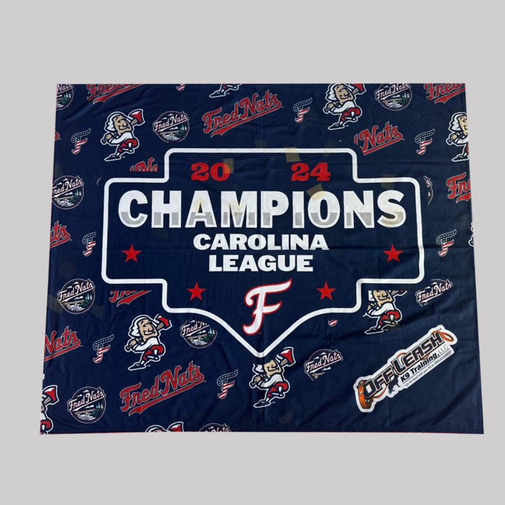 2025 Championshio Carolina League Blanket Giveaway