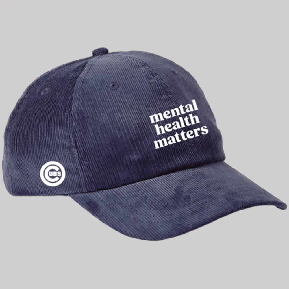 2025 Chicago Cubs Mental Health Matters Hat - Clothingus Diamond