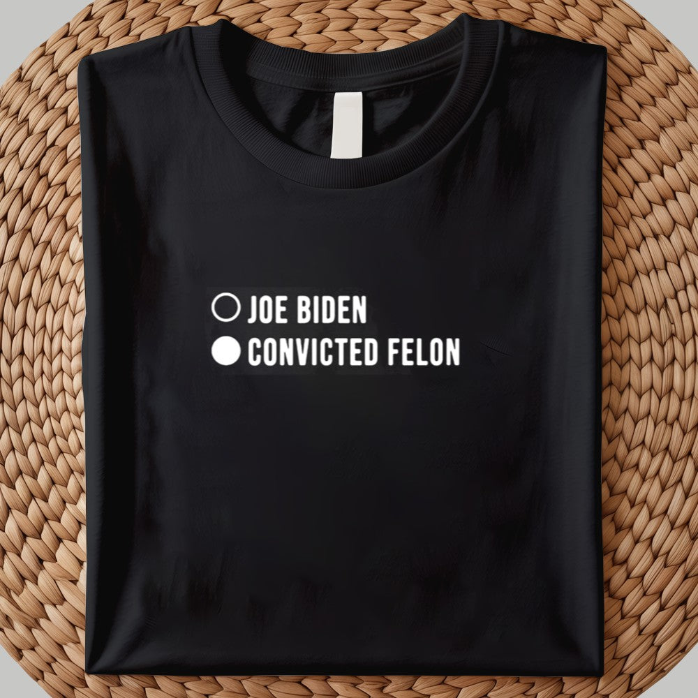 2025 David Harris Jr Joe Biden Convicted Felon Shirt