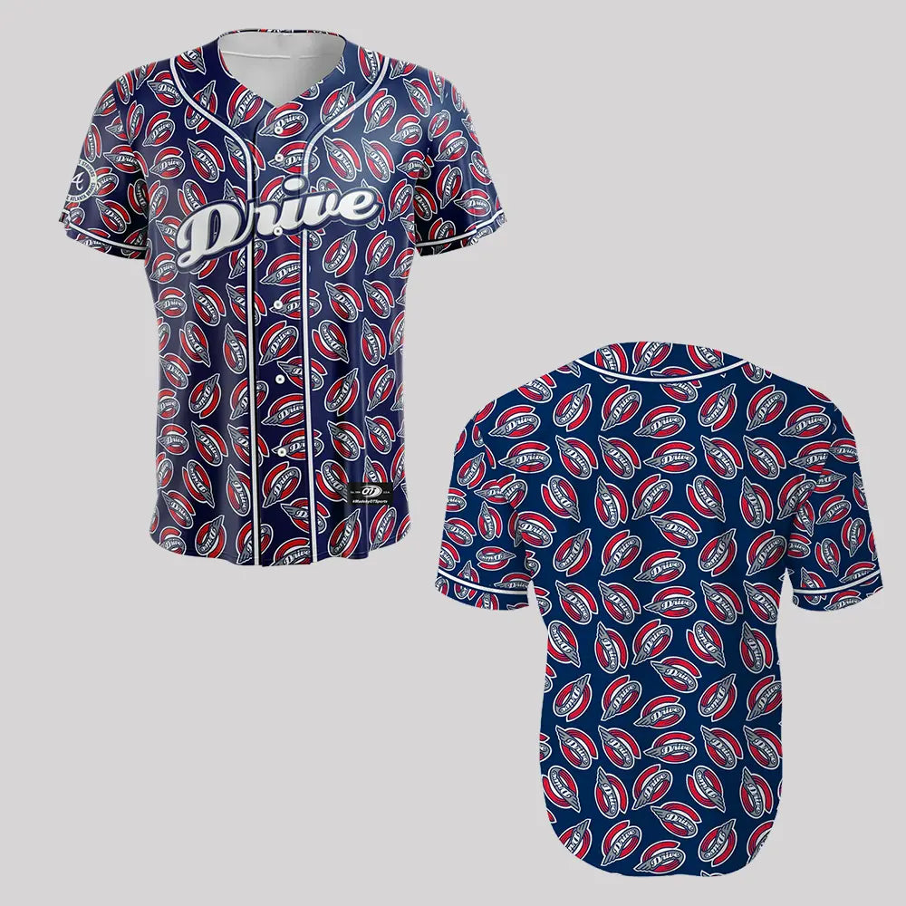 2025 Greenville Drive OT Sports Youth Navy Collage Jersey - Clothingus Diamond