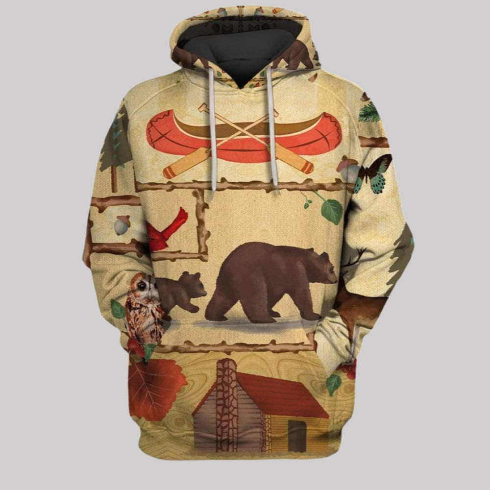 2025 Halloween JOY OF CAMPING Costume Hoodie