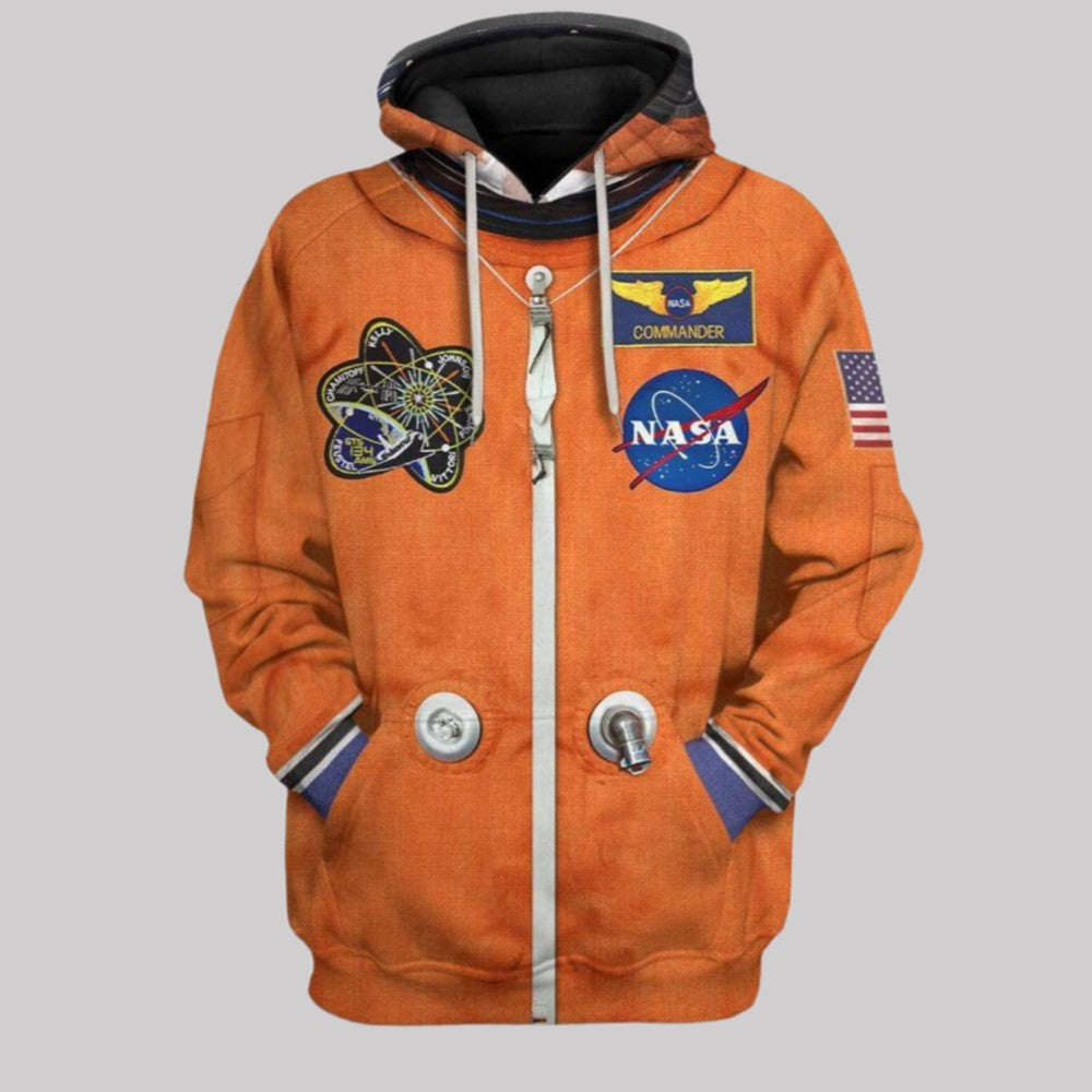 2025 Halloween Nasa Costume Hoodie
