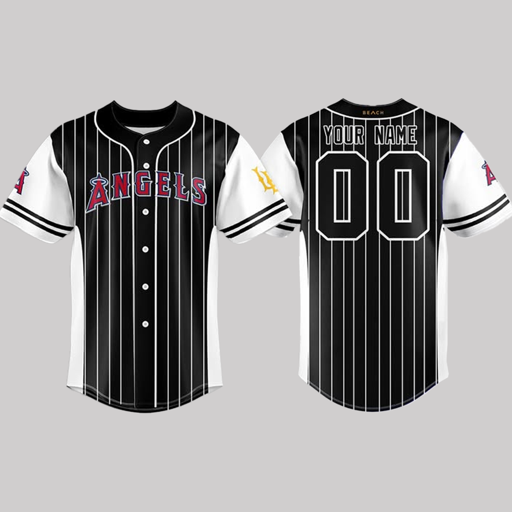 2025 Los Angeles Angels Long Beach State Night At Angel Stadium Jersey