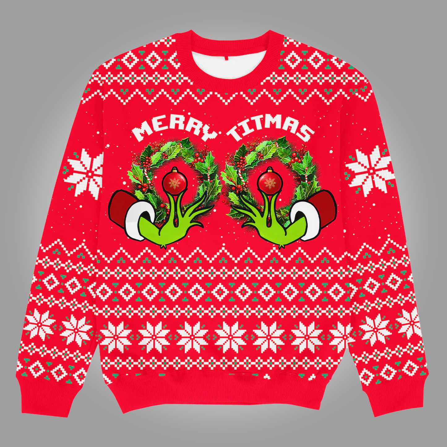 2025 Merry Titmas Christmas Ugly Sweater Clothingus Diamond