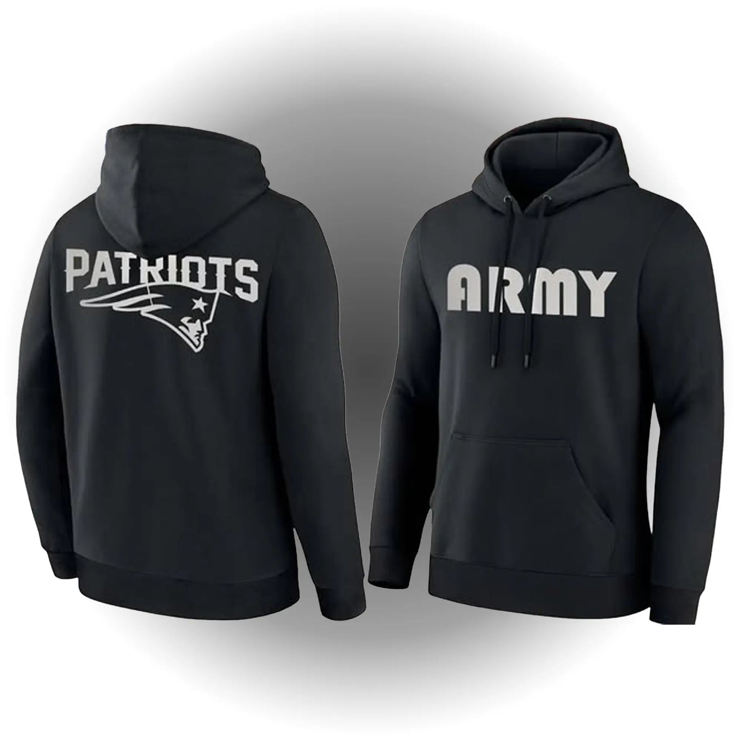 2025 New England Patriots Army Hoodie - Clothingus Diamond