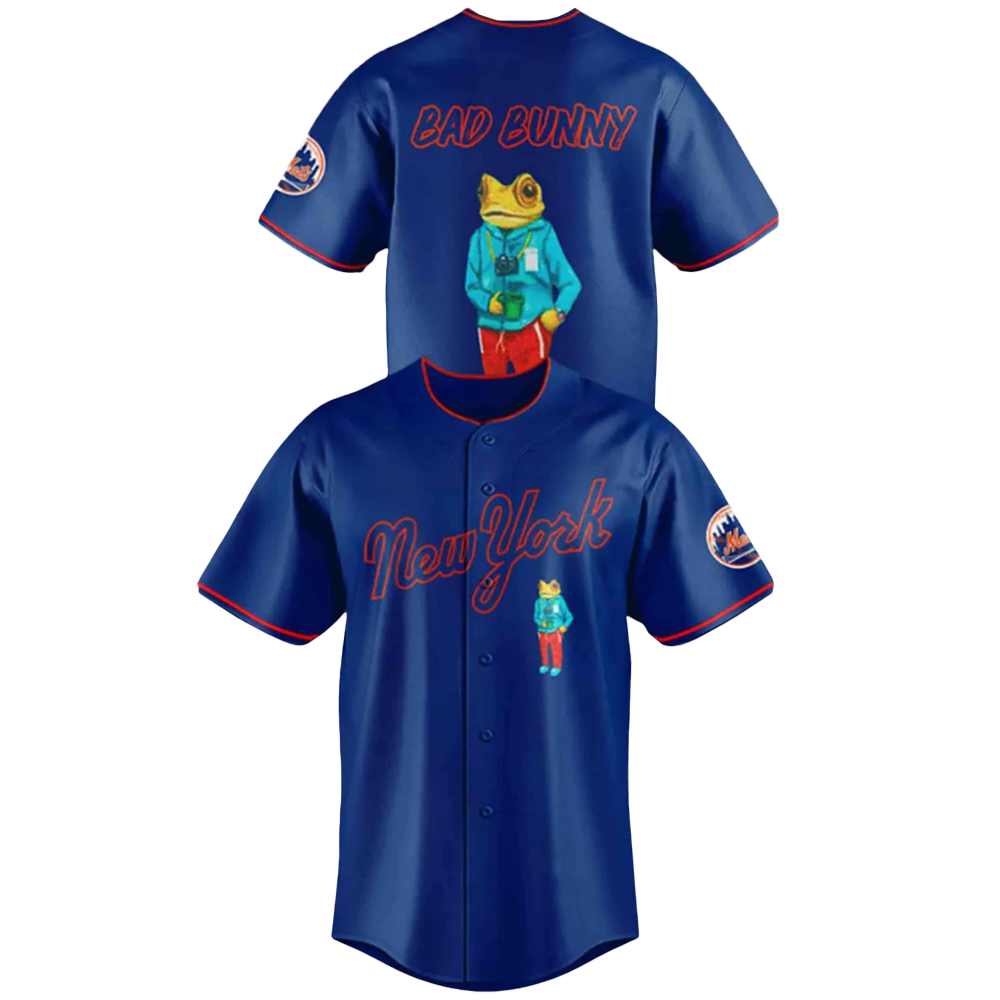 2025 New York Mets x Bad Bunny Jersey