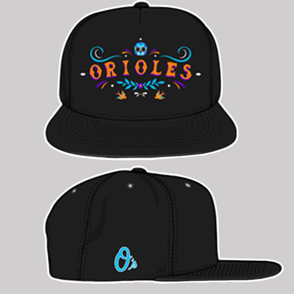 2025 Orioles Hispanic Heritage Night Giveaway Hat