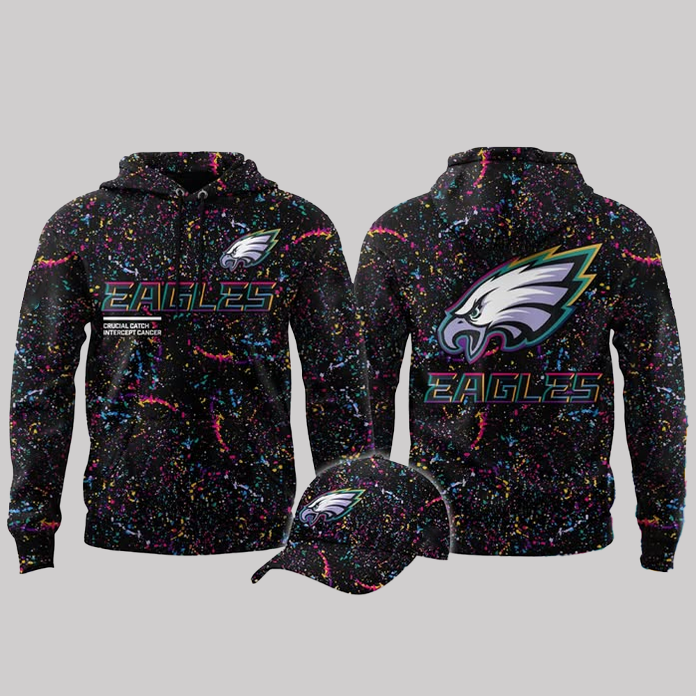 2025 Philadelphia Eagles Crucial Catch Windbreaker Jacket