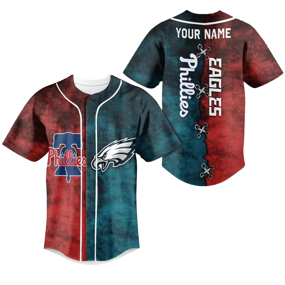 2025 Philadelphia Eagles and Phillies Jersey