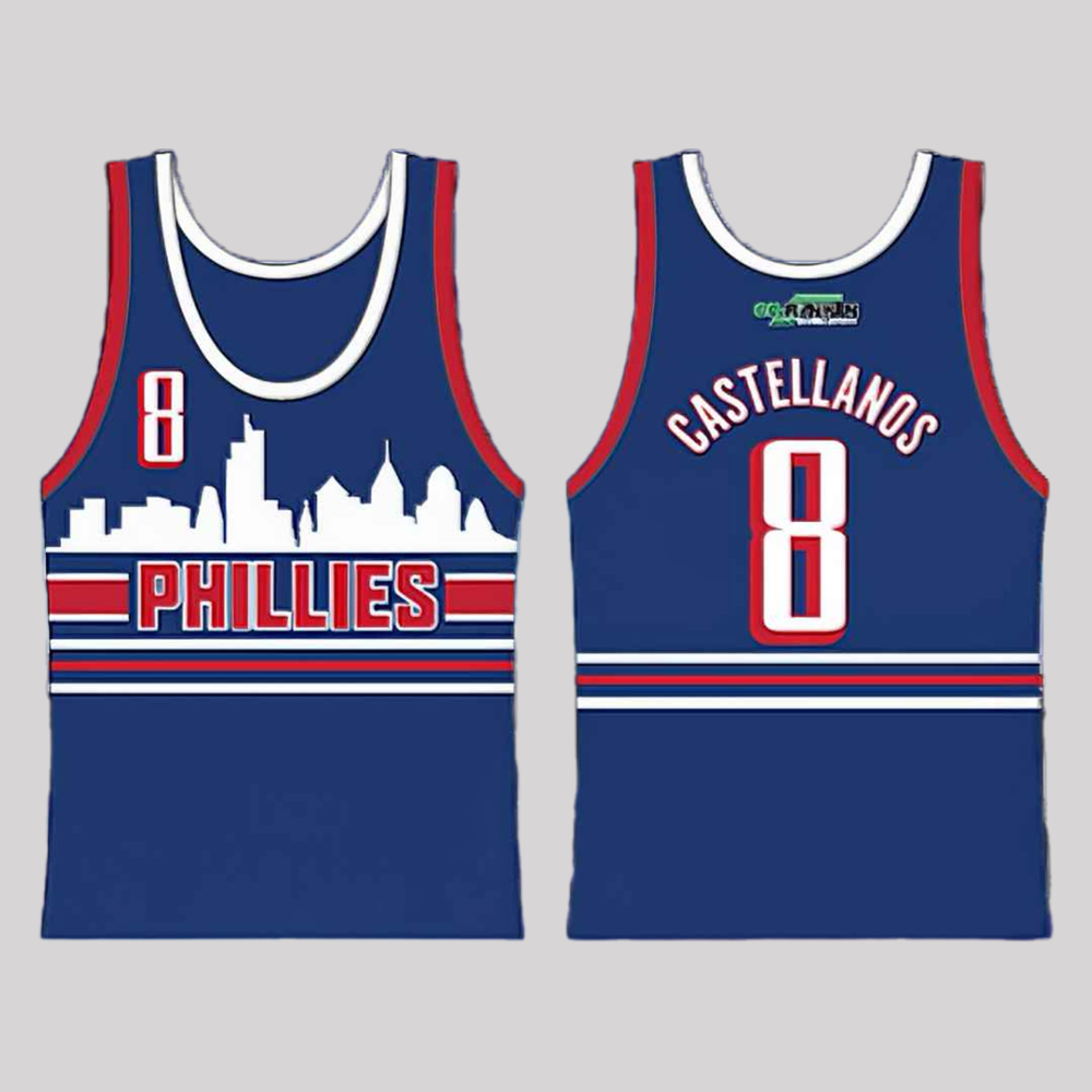 2025 Phillies Nick Castellanos Basketball Jersey Giveaway