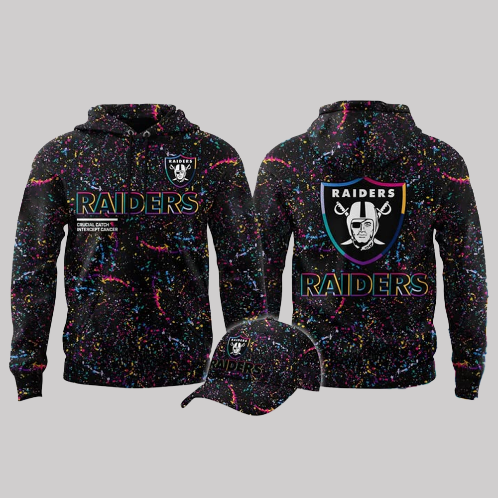 2025 Las Vegas Raiders Crucial Catch Windbreaker Jacket