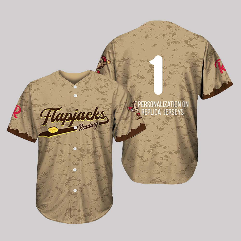 2025 Reading Fightin Phils Flapjacks Jersey - Clothingus Diamond