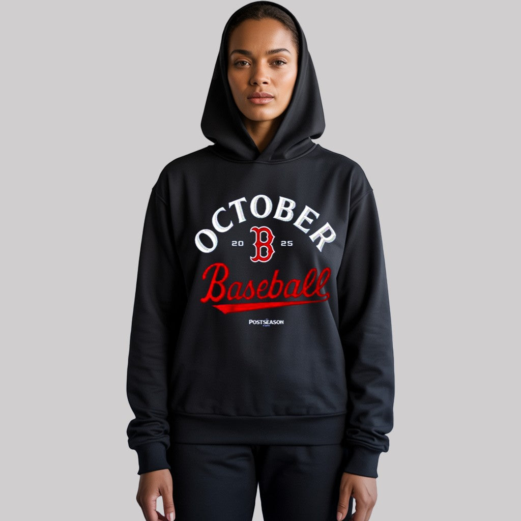 2025 Red Sox October Baseball Shirt