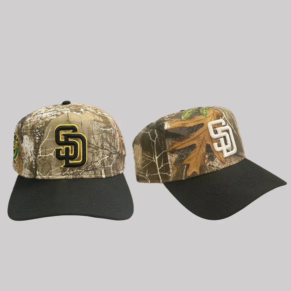 2025 San Diego Padres Giveaway Both Hats - Clothingus Diamond
