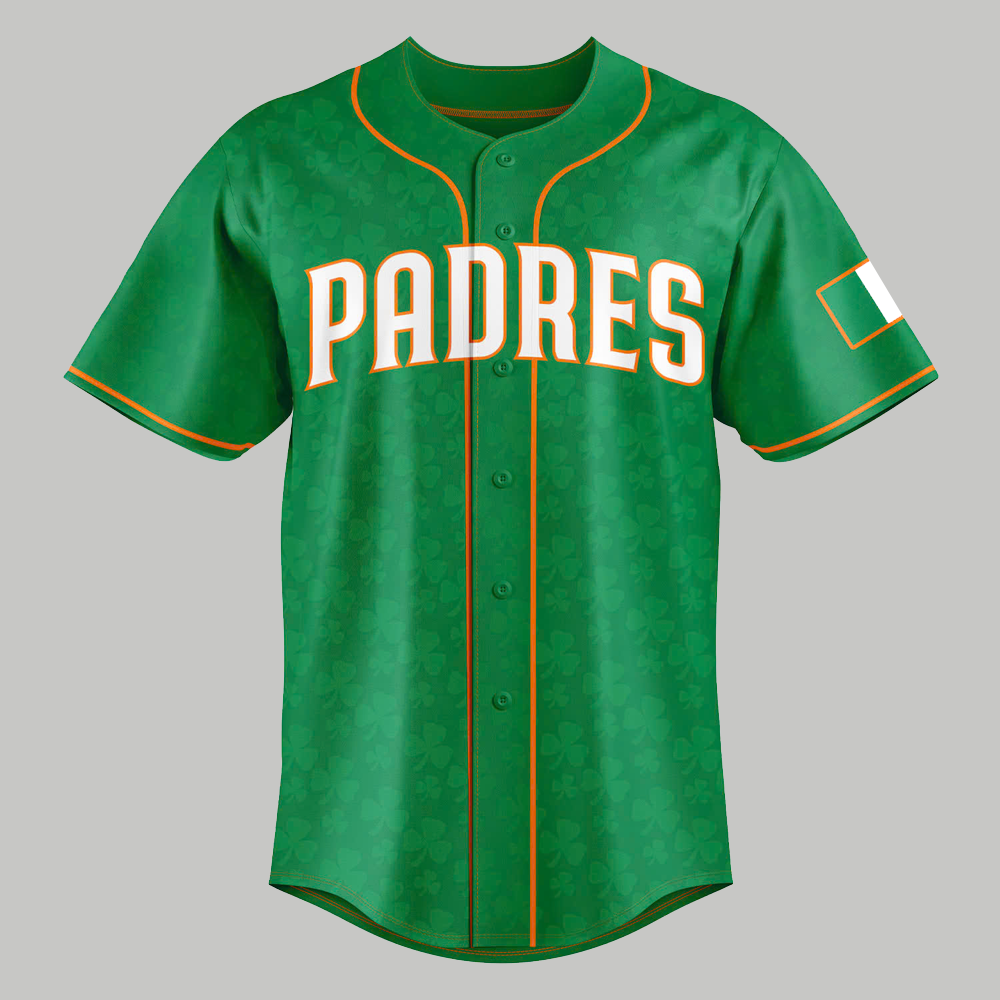 2025 San Diego Padres Irish Heritage Celebration Jersey