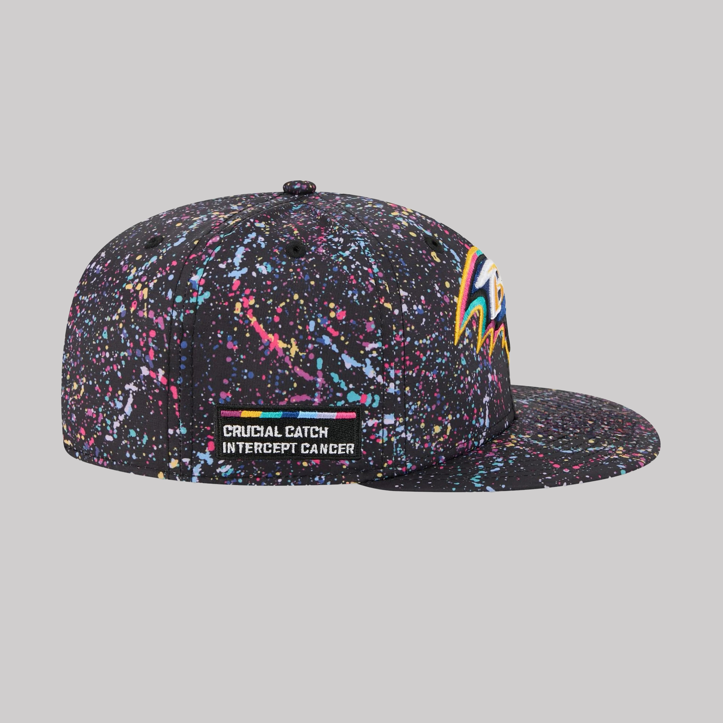 Baltimore Ravens Crucial Catch Intercept Cancer 2025 Hat