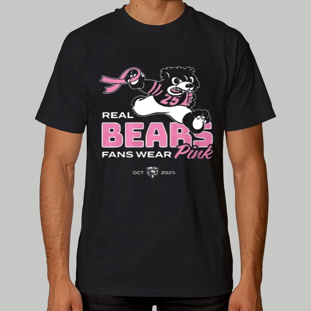 Ben Johnson REAL BEARS FANS WEAR Pink OCT 2025 Shirt