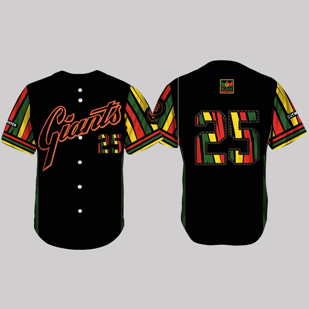 Black Heritage Giants Giveaway Jersey 2025 Clothingus Diamond