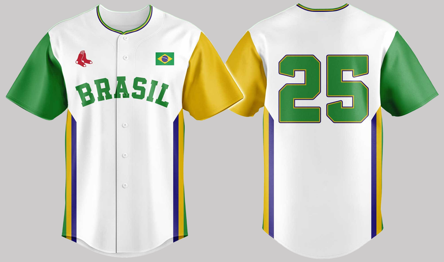 Boston Red Sox x Brazil Celebration Edition Jersey 2025
