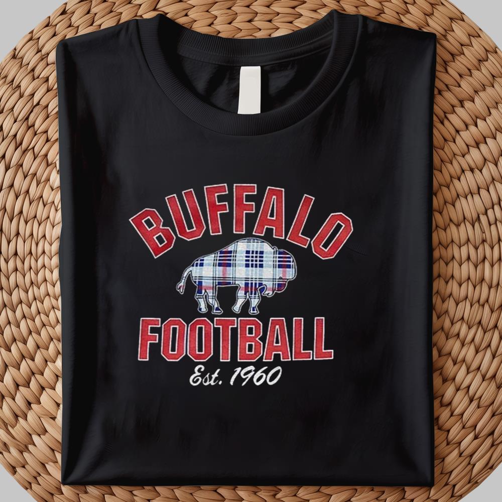 Buffalo Football est 1960 shirt 2025
