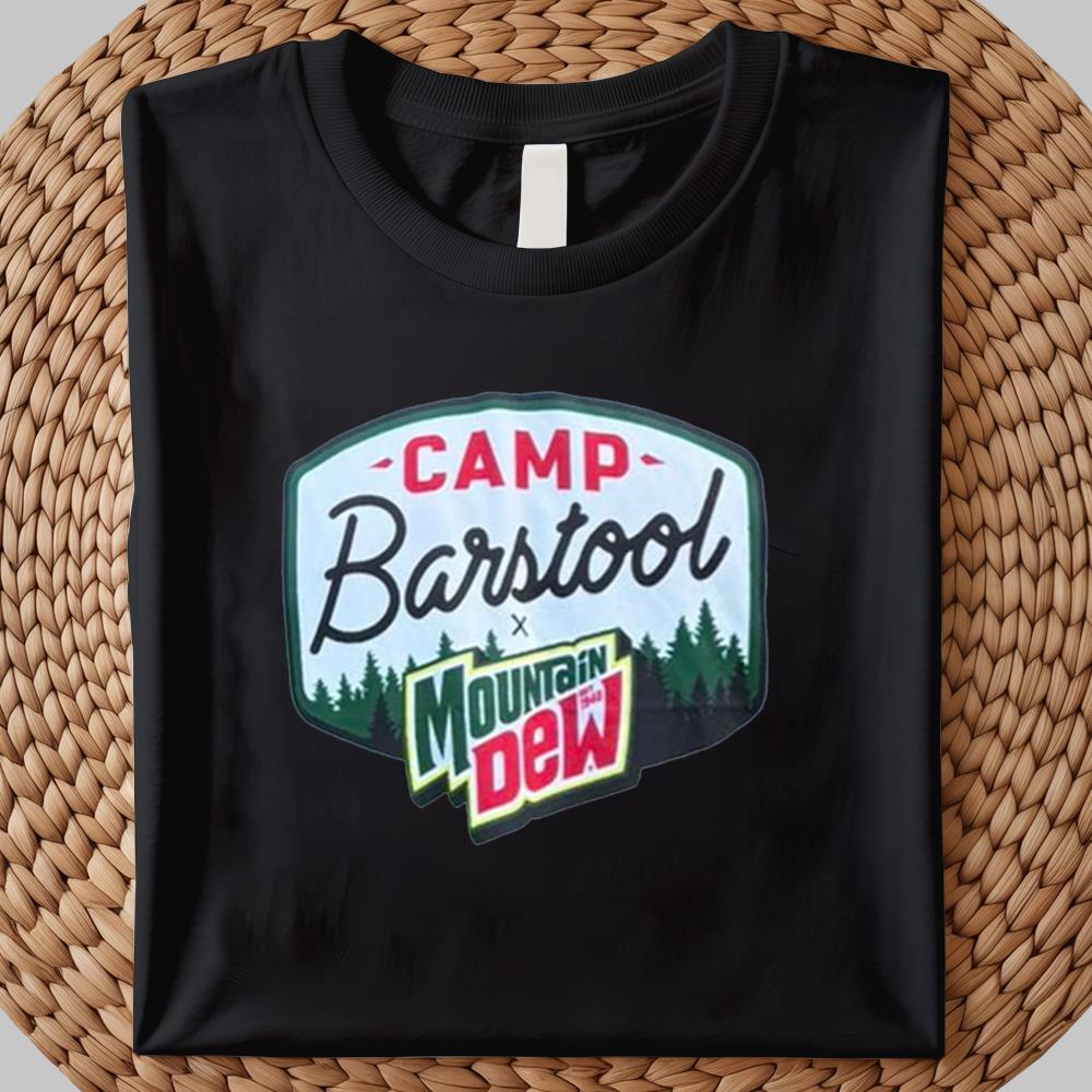 Camp Barstool Mountain Dew Shirt 2025