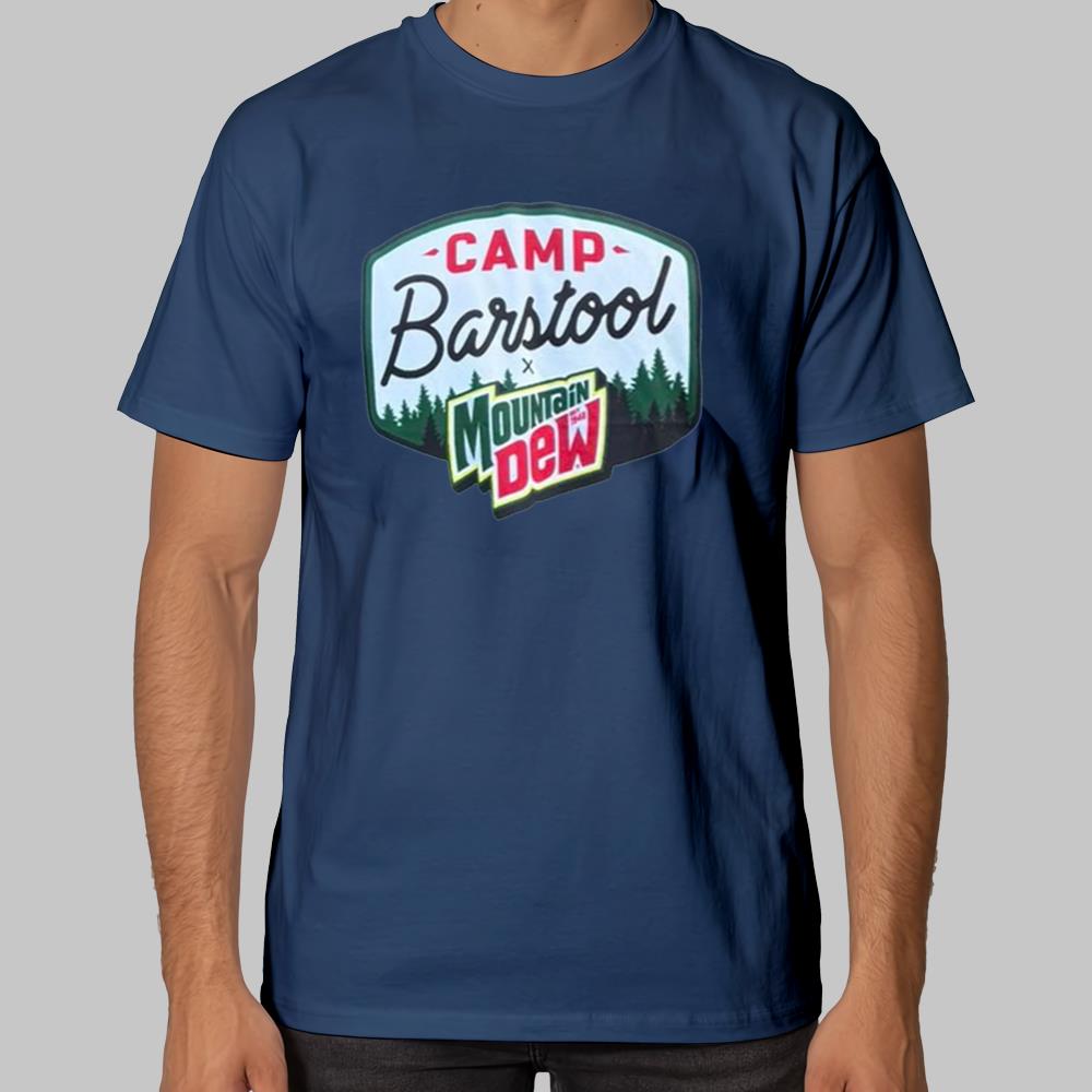 Camp Barstool Mountain Dew Shirt 2025