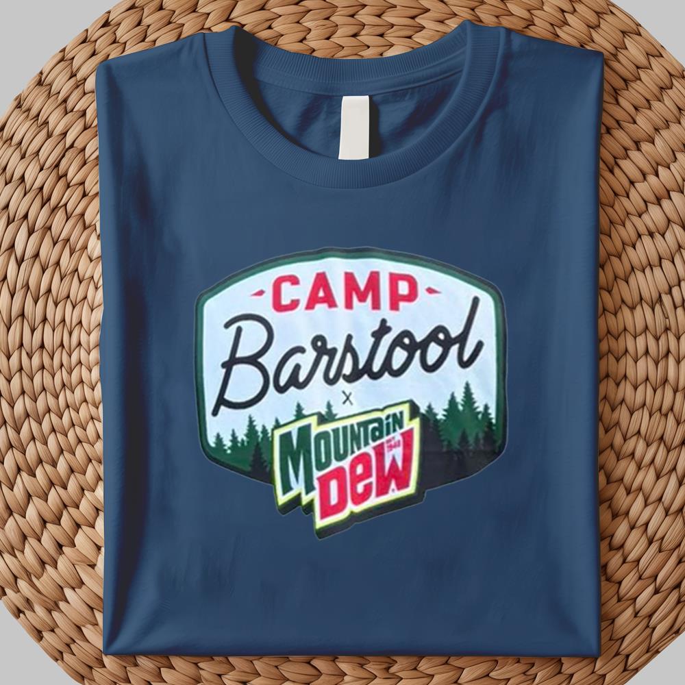 Camp Barstool Mountain Dew Shirt 2025