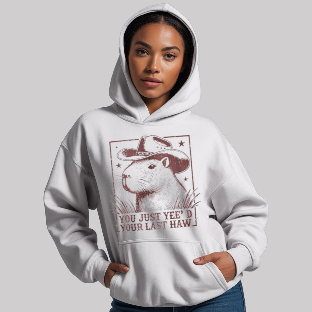 Capybara You Just Yee'd Your Last Haw Shirt