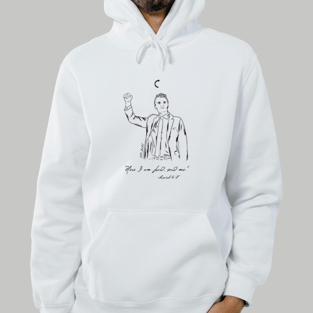 Charlie Kirk Here I Am Lord Send Me Shirt