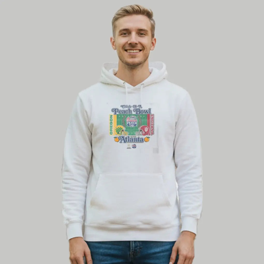 Chick Fil A Peach Bowl Oregon Vs Indiana 2026 Atlanta Shirt Clothingus Diamond