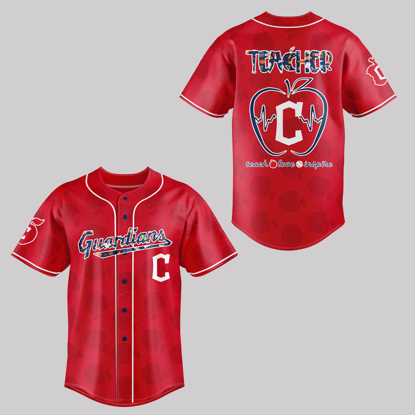 Cleveland Guardian TEACHER NIGHT 2025 Jersey