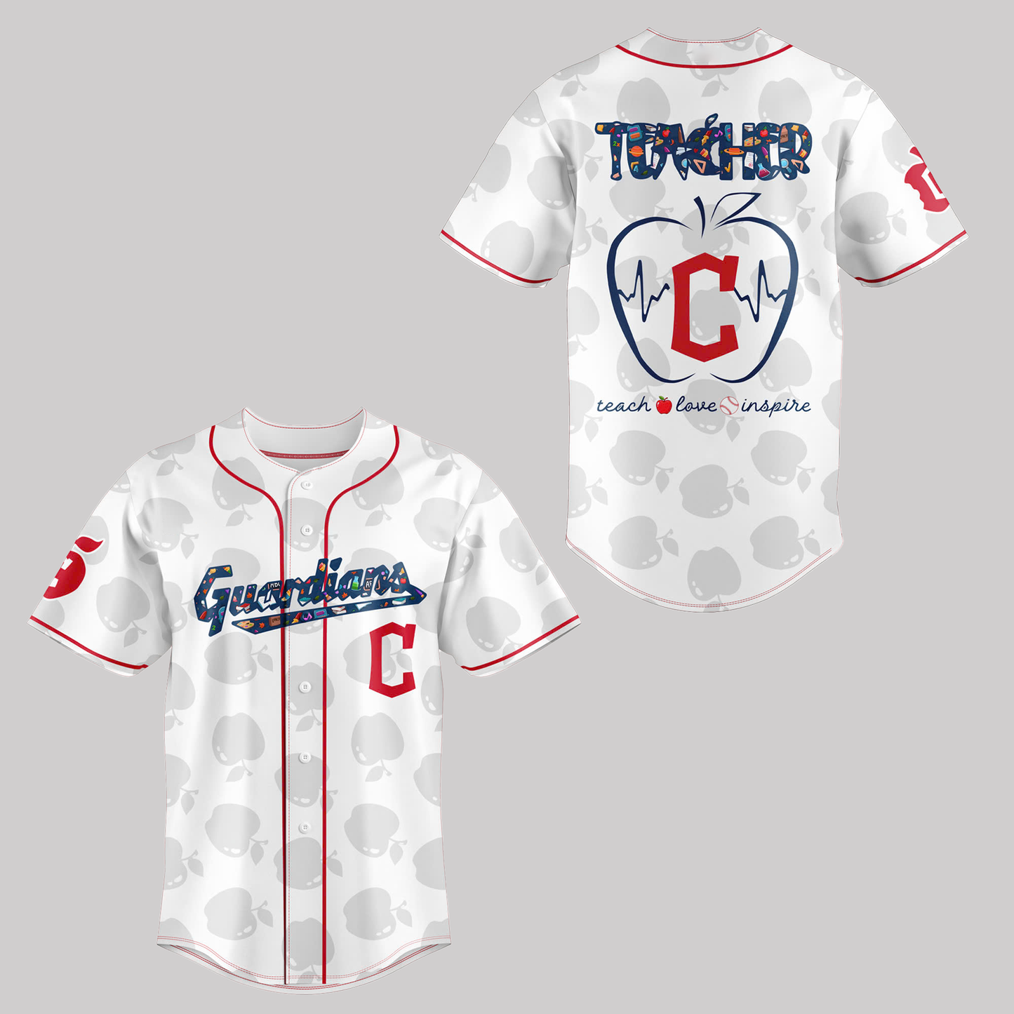 Cleveland Guardian TEACHER NIGHT 2025 Jersey