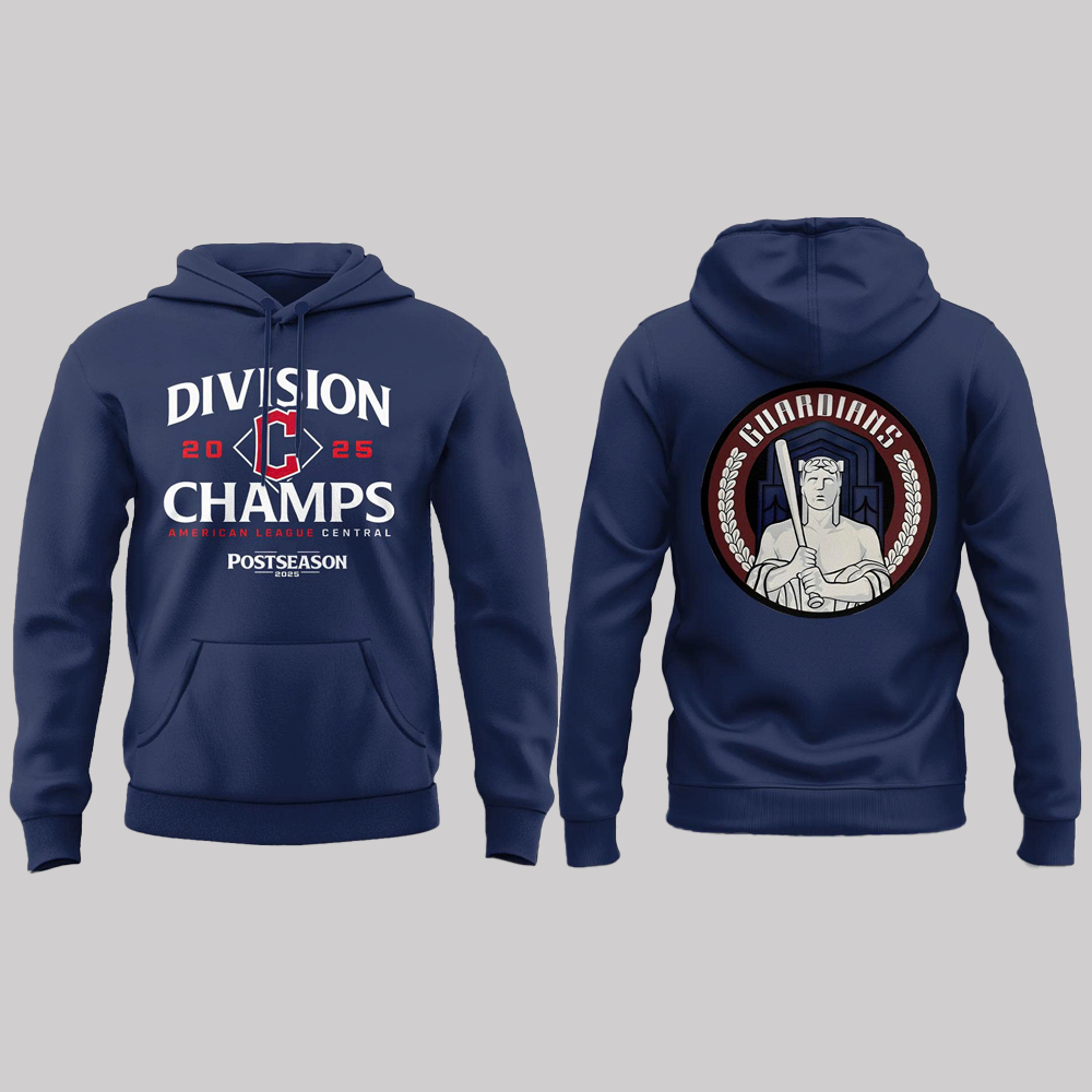 Cleveland Guardians Champs American League Central Postseason Shirt