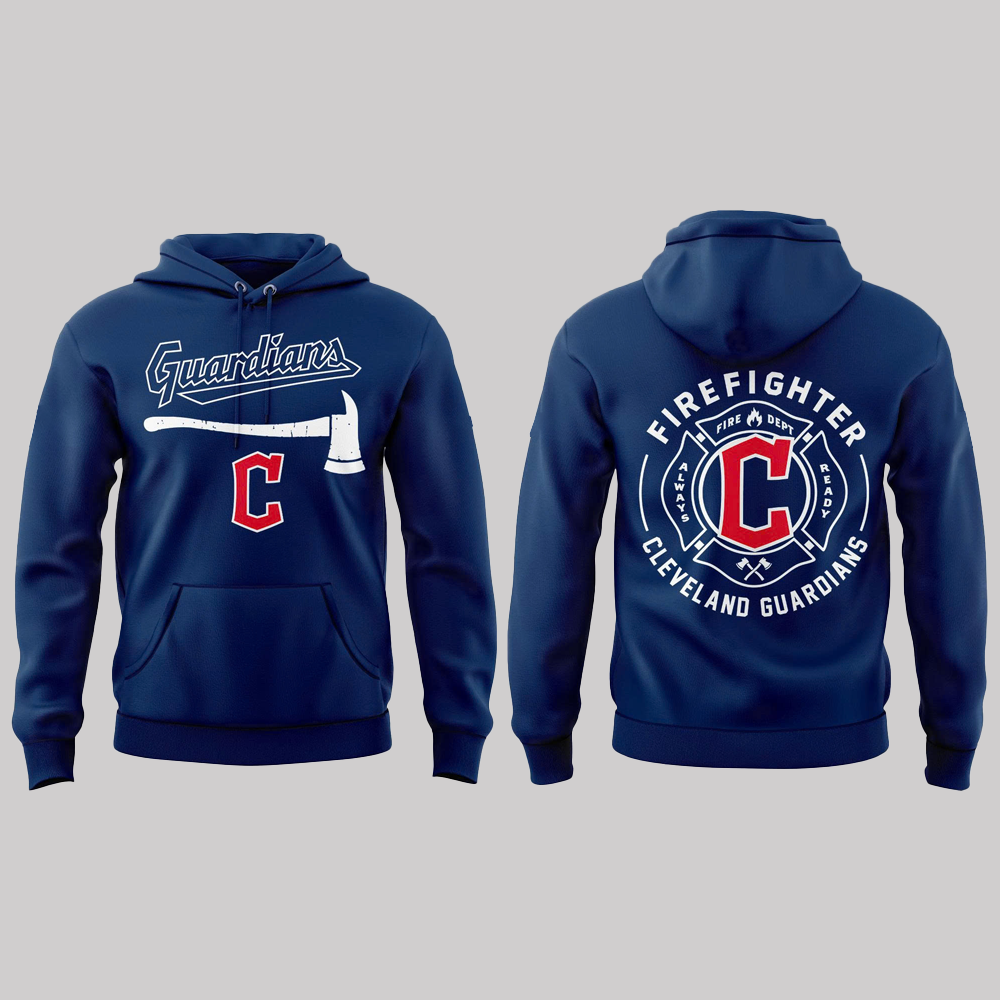 Cleveland Guardians Firefighter Application 2025 Shirt