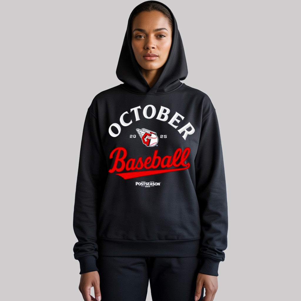 Cleveland Guardians October Baseball 2025 Shirt