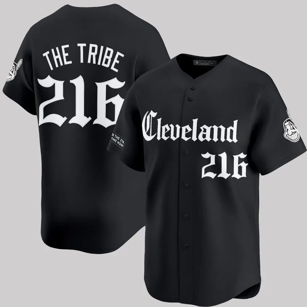 Cleveland The Tribe Forged In The 216 It's Tribe Time Now jersey giveaway 2025 - Clothingus Diamond