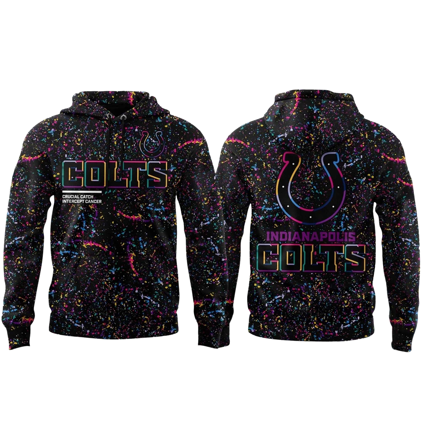 Colts Crucial Catch Indianapolis 2025 Hoodie