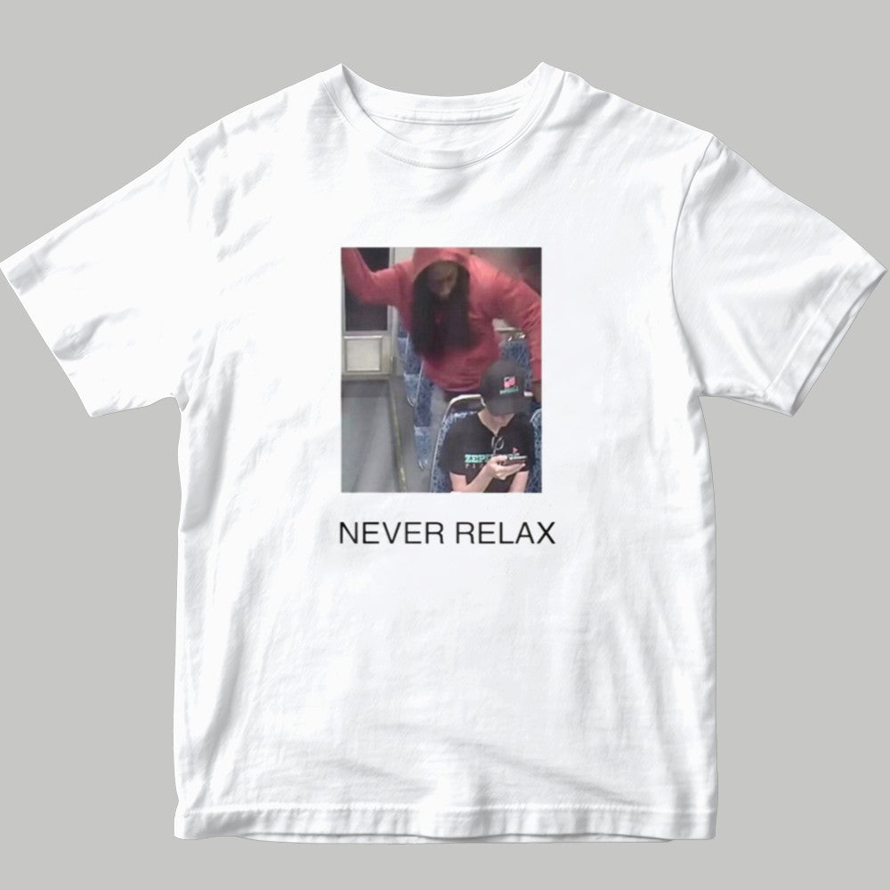 Decarlos Brown Iryna Zarutska Never Relax Shirt