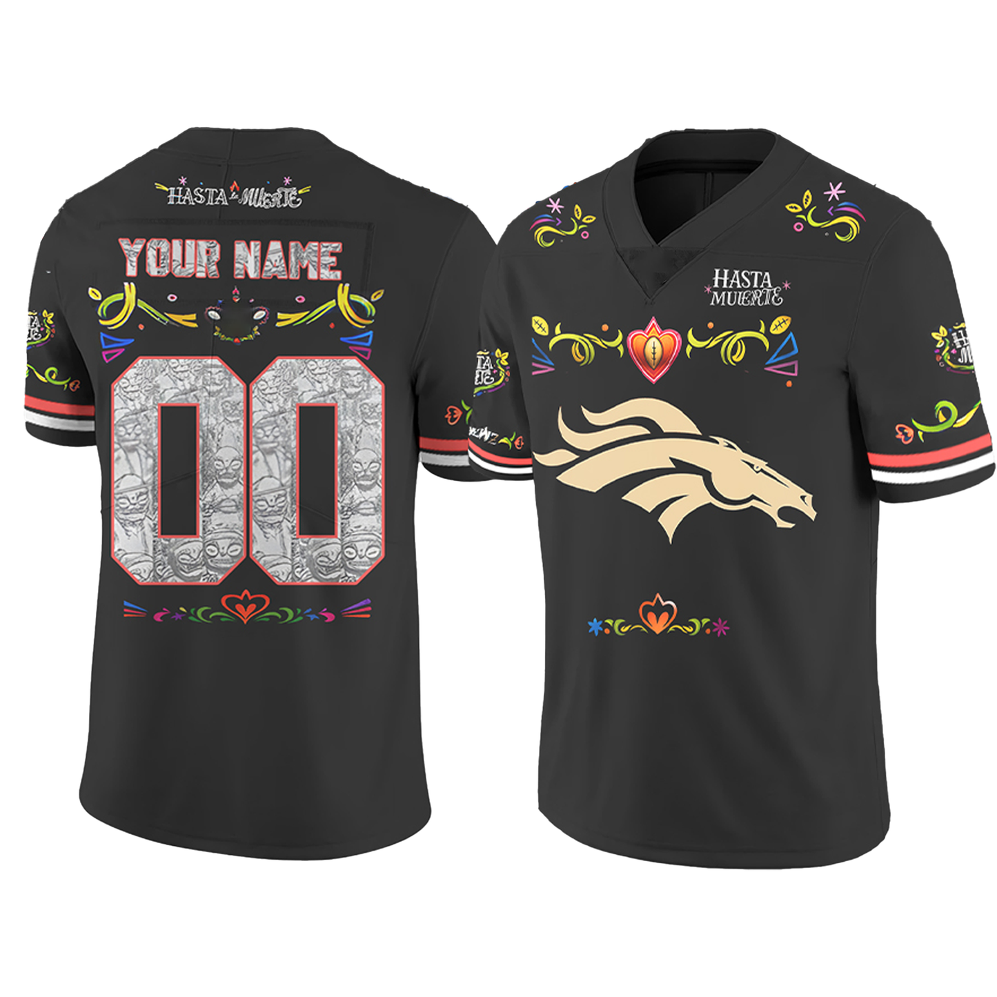 Denver Broncos Hasta la Muerte Jersey