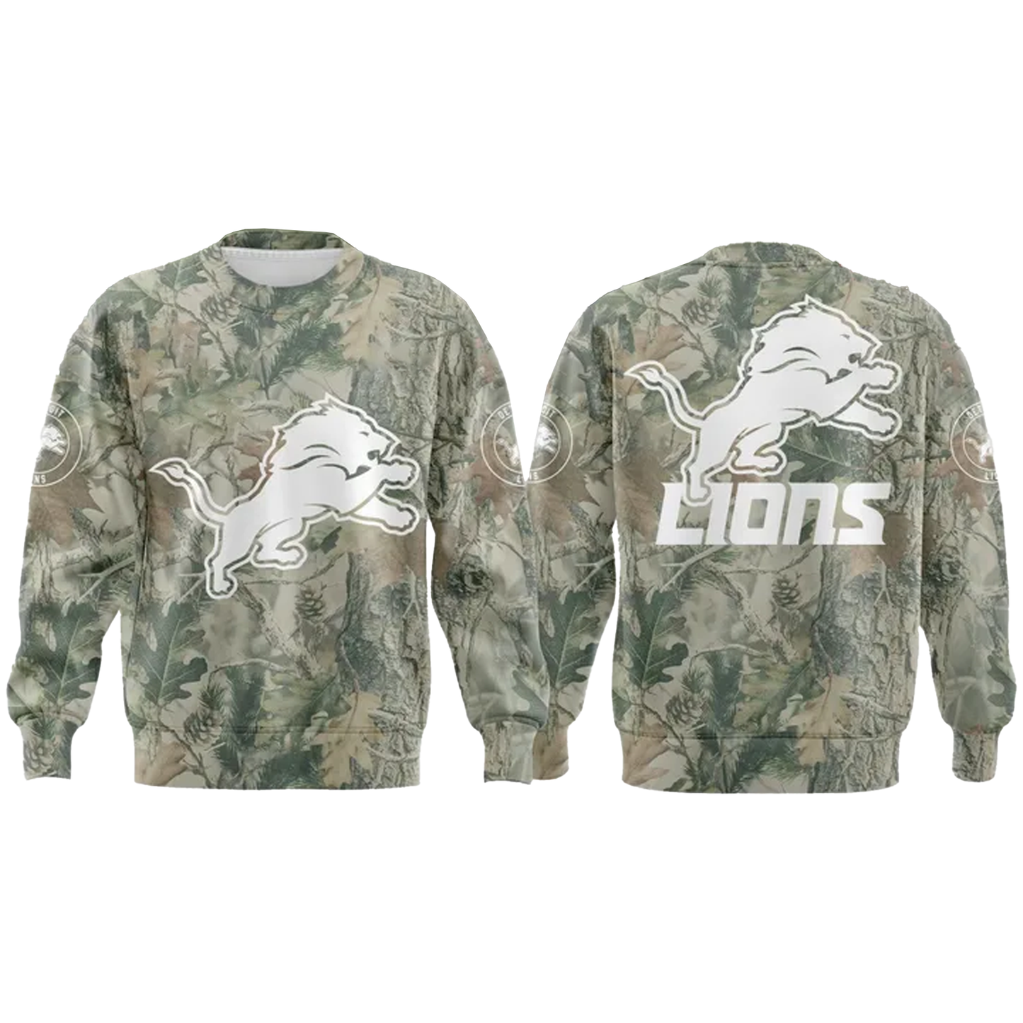 Detroit Lions Hunting New 2025-26 Sweater Shirt