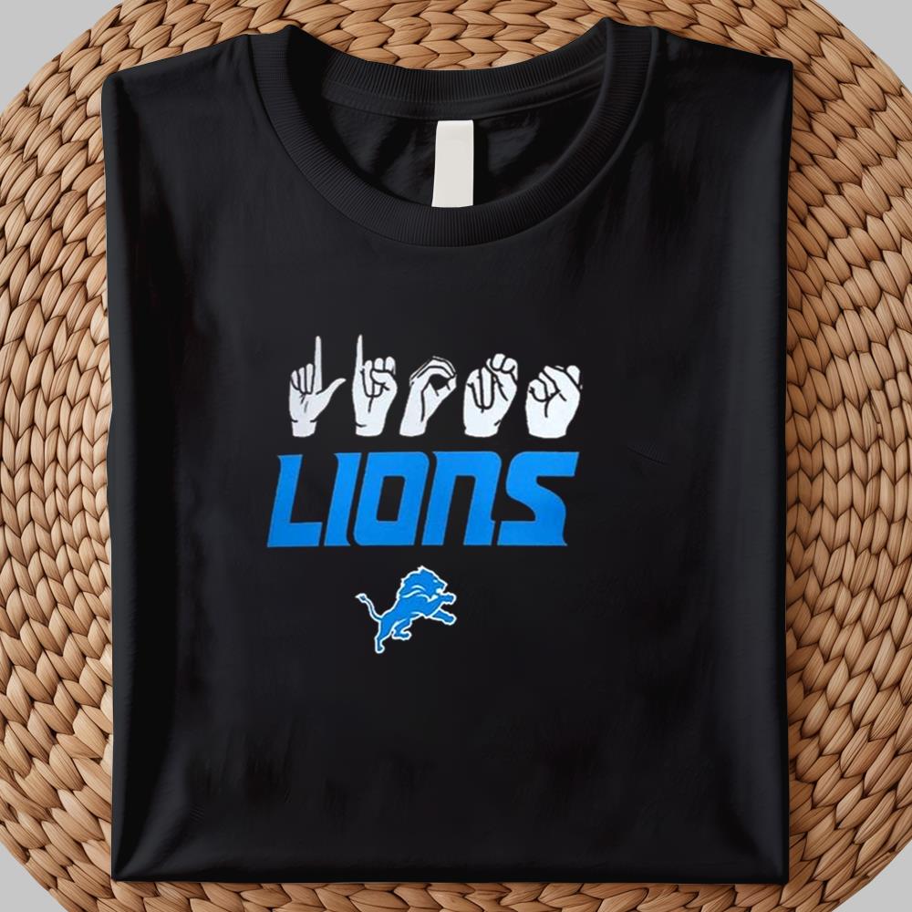 Detroit Lions shirt 2025
