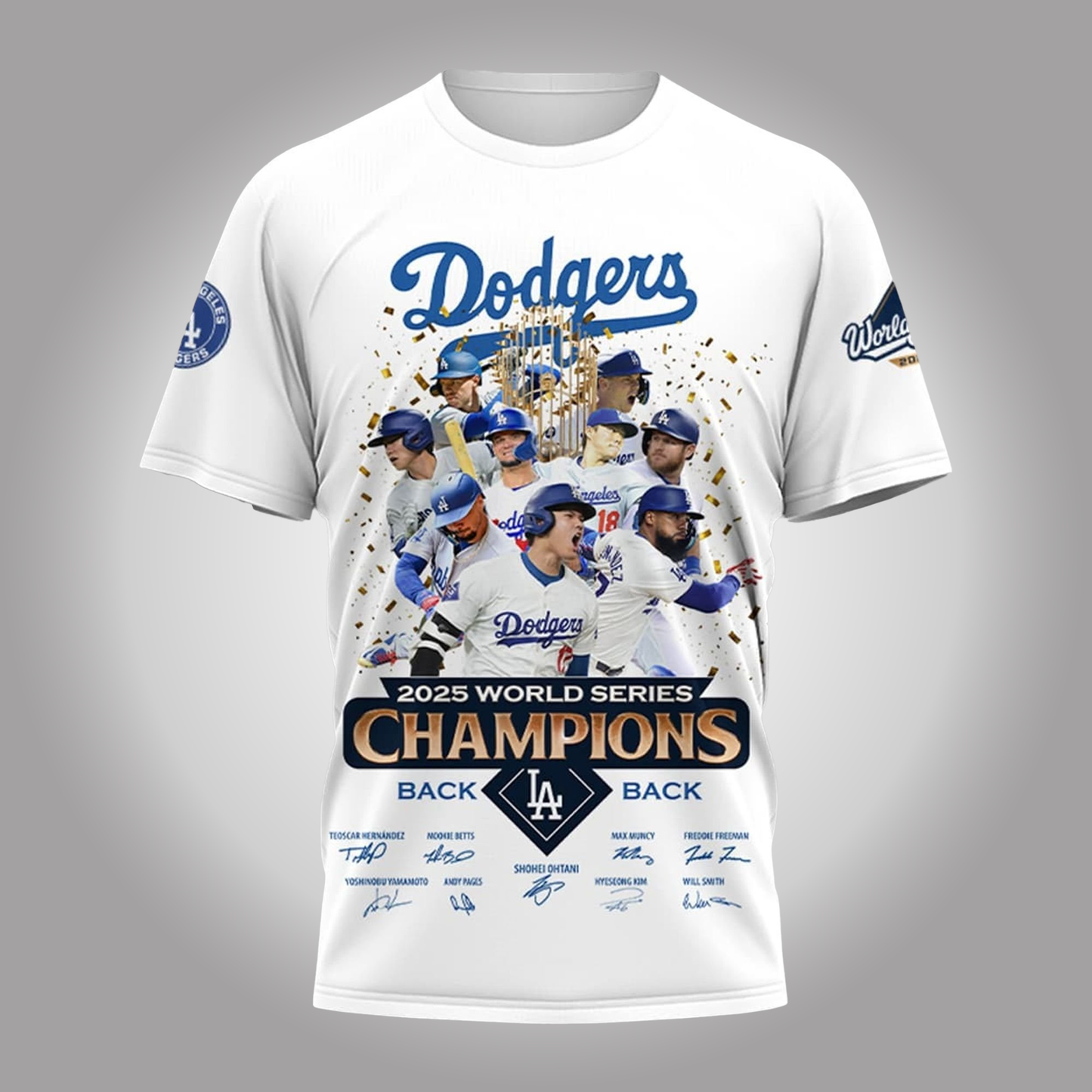 Dodgers 2025 World Series Champions Back To Back Shirt - Clothingus Diamond