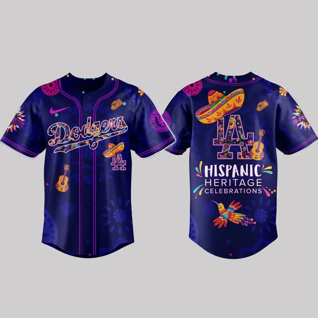 Dodgers Hispanic Heritage Celebrations Giveaway Jersey 2025 Clothingus Diamond