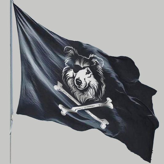 Dog Eyespatch Rev Pirate Reveille Flags