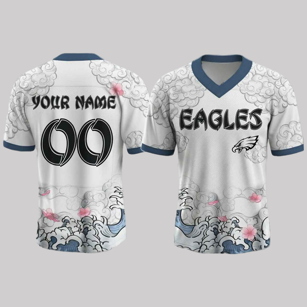 Eagles Warrior Waves Janpan Edo Spirit Jersey 2025