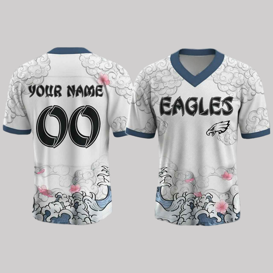 Eagles Warrior Waves Janpan Edo Spirit Jersey 2025