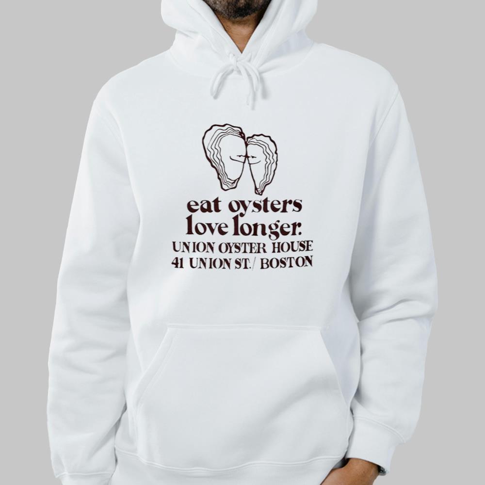 Eat Oysters Love Longer Tshirt 2025