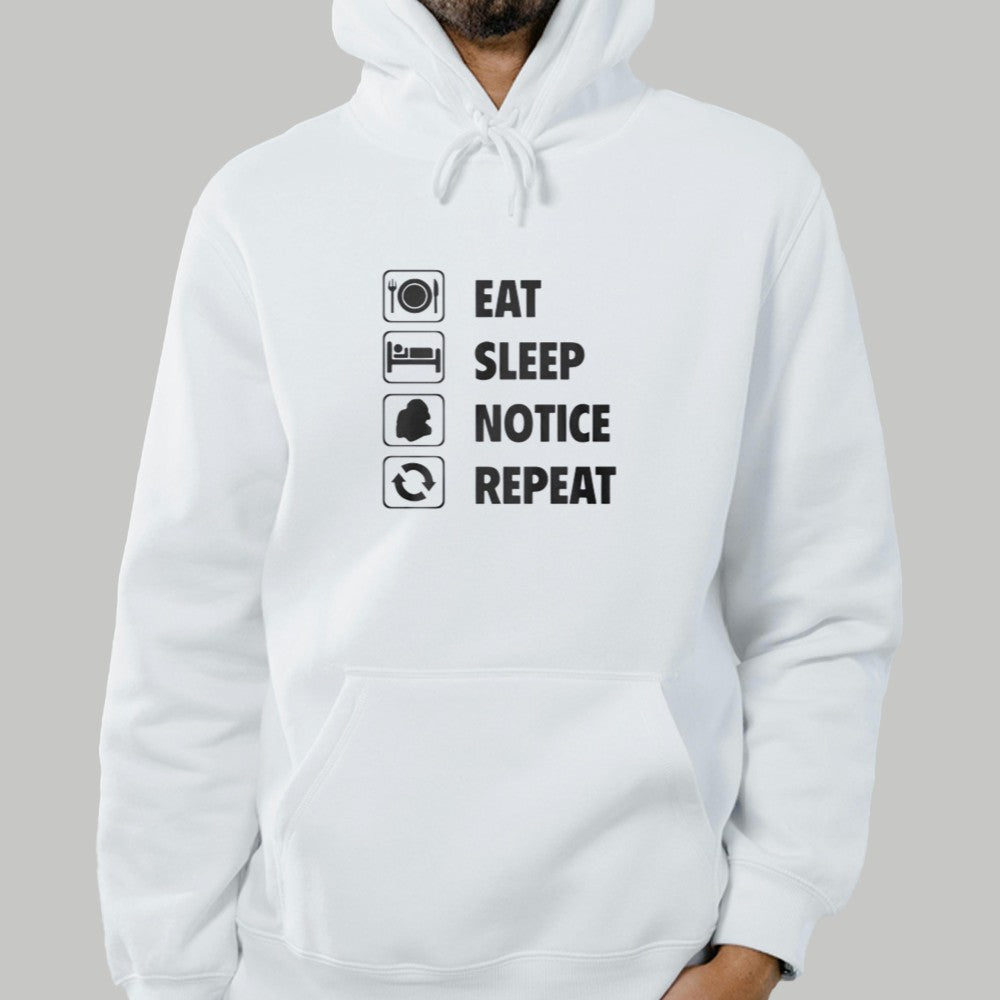 Eat Sleep Notice Repeat Shirt